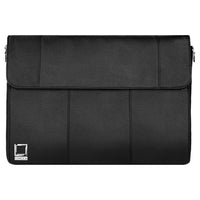 Lencca 15.6" Travel Laptop Bag - Black-Adjustable and removable Shoulder Strap