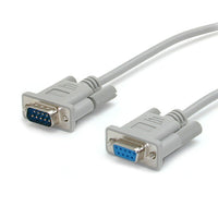 StarTech Straight Through Serial Cable, DB9 M/F, 15 Ft.-Position your monitor an additional 15 feet away from your computer