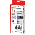 Honeywell True HEPA Replacement Filter-Shipper is also a display tray - simply tear off at perforation & remove top of shipper
