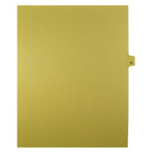 Mark Maker Legal Exhibit Index Tab Buff Single Tabs, 1/25th Cut, Letter Size, No Holes, Number 35, 25 Pack-Buff Single Tabs, 1/25th Cut