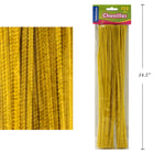 Selectum Pipe Cleaners - 12" - Yellow - 100 Pack-Yellow