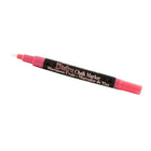 Marvy Uchida Fine-Point Liquid Chalk Markers - Erasable - Dustless - Coral Pink - 2 Pack-Marker Tip: Fine Point (3mm)