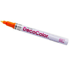 JAM Paper Marvy Uchida Fine-Point Opaque Paint Marker - Orange - 5 Pack (7665899g)-Ink will not fade from most surfaces for a long time