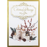 Rosedale Gold 5-1/2" x 8" Greeting Cards/Envelopes - 36768-Value Greeting Cards