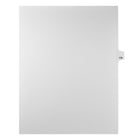 Mark Maker Legal Tabs - Letter Size - White - 1/25th cut - 25 tabs per package - 5 packages Pack - Number 135-White Single Tabs