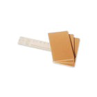 Moleskine Cahier Soft Cover Plain Journal - 5" x 8-1/4" - Kraft Brown - 3 Pack-Last 16 sheets detachable