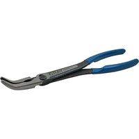 Gray Tools Heavy Duty Long Reach Bent Needle Nose Plier, 11-1/2" Long-Jaw length (inches): 2"