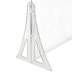 Azar Displays Acrylic Cashier Shield - 23.5"W x 31.5"H - Clear - 2 Pack-Colour: Clear