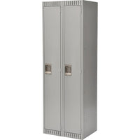 Kleton Ready to Assemble Steel Lockers, 1 Tiers, Bank of: 2 (FL363)-No. of Tiers: 1