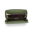 Champs RFID Zip-Around Wallet -  Green-RFID protection
