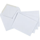Staples Gummed White Invitation Envelopes - 50 Pack-4-3/8" x 5-3/4"