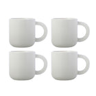Maxwell & Williams Sherbet Mug - White - 370 ml - Pack of 4-Dinnerware