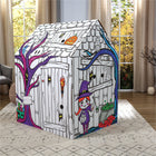 Bankers Box At Play Playhouse - 32"W x 38"L x 48"H - Halloween-Easy 2-Piece Assembly: Playhouse easily folds up and breaks down for storage