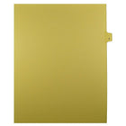 Mark Maker Legal Exhibit Index Tab Buff Single Tabs, 1/25th Cut, Letter Size, No Holes, Number 7, 25 Pack-Buff Single Tabs, 1/25th Cut
