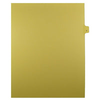 Mark Maker Legal Exhibit Index Tab Buff Single Tabs, 1/25th Cut, Letter Size, No Holes, Number 7, 25 Pack-Buff Single Tabs, 1/25th Cut