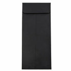 JAM Paper #11 Policy Business Envelopes - 4.5" x 10.375" - Black Linen - 25 Pack-Colour: Black Linen