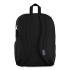 JanSport Big Student Backpack, Black-Ergonomic S-curve shoulder straps, Web haul handle