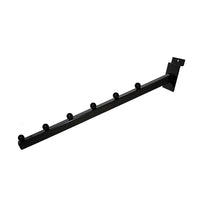 Can-Bramar Waterfall For Slatwall, 16", Black, 10 Pack-Waterfall for slatwall