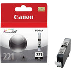 Canon CLI-221 Black Ink Tank (2946B001)-Get standard-yield capacity per ink tank while enjoying cost savings