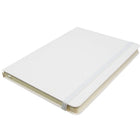 JAM Paper Hardcover Lined Notebook with Elastic Closure, Medium, 5 x 7 Journal, White, 2 Pack (340526605g)-4