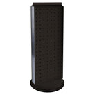 Azar Displays 20" x 8" 2-Sided Non-Revolving Pegboard Counter Unit, Black Solid (700509-BLK)-Great way to showcase a featured product at the customer's eye level