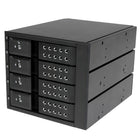 StarTech 4 Bay Aluminum Trayless Hot Swap Mobile Rack Backplane For 3.5In Sas Ii/Sata Iii, 6 Gbps Hdd-Delivers peak drive performance, with support for full SATA III/SAS II data transfer speeds up to 6Gbps