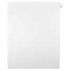 Mark Maker Legal Exhibit Index Tab White Single Tabs, 1/25th Cut, Letter Size, No Holes, Number 76, 25 Pack-White Single Tabs, 1/25th Cut