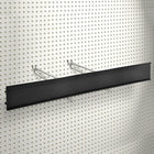 Azar Displays Extended Sign Holder, 3" x 36" (600336-BLK)-Diameter: 0.148"