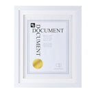 kieragrace KG Morgan Double Mat Frame - 10.5" x 13", White-White gallery photo frame, 10.5x13”, matted for 8.5x11”