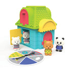 Educational Insights My First Game: Bears in Pairs - Multicolor-Includes a 3-D playset with 6 compartments and doors and 6 plastic characters (3 sets)