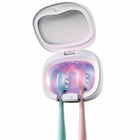 VieOli UV-C Light Sanitizing Dual Toothbrush Case-UV-C Light Technology - Requires 60 seconds of exposure