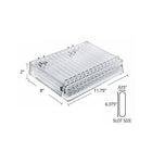 Azar Displays 15-Compartment Lipstick Tray with Spring Load, 2 Pack (225515)-Counter top displays