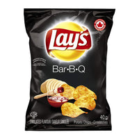 Lay's Bar-B-Q Flavoured Potato Chips - 40g - 40 Pack-Bar-B-Q