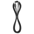 Powerology 10' Sync Braided Apple MFi Certified Lightning Charging Cable for iPhone, iPad & iPod - Black-Braided for extra durability