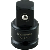 Dynamic Tools Adapter 1/2" Female X 3/4" Male, Impact-Female (inches): 1/2"