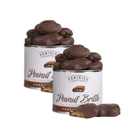 Feridies Chocolate Covered Peanut Brittle 9oz/255g  - 2 Pack-OU kosher certified