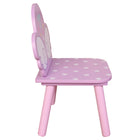 Danawares Unicorn Square Table with 2 Chairs & Storage Bag - Pink-Chair Dimensions: 13"D x 11.41"W x 20"H