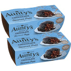 Aunty's Chocolate Fudge Pudding - 95g Per Pack - 2 pack-Microwave in 30 seconds