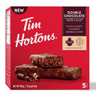 Tim Hortons Granola Bar Double Chocolate - 30g - 5 Pack-Double Chocolate