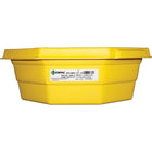Enpac, Drums-Up Jr. Trays, 22.75" L x 22.75" W x 7.5" H, 7.5 Us Gal. Spill Capacity-Height: 7.5"