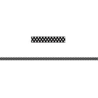 Ashley 12" Mini Magnetic MAGI-STRIPS Black & White Dots, 144 Pack (ASH11053)-Create fresh looks for bulletin boards, windows, walls, and class projects with borders and trimmers