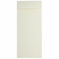 JAM Paper #14 Policy Business Strathmore Envelopes - 5" x 11.5" - Natural White Wove - 50 Pack-Colour: Natural White
