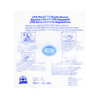 Wasip CPR-Aid Rescuer Device - Single Use-The semi-transparent faceshield attached to air valve provides extra protection for CPR responder