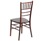 Flash Furniture HERCULES Series Fruitwood Chiavari Chairs - 2 Pack-Lightweight Hardwood Frame Construction