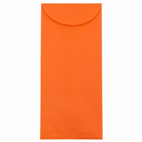 JAM Paper #14 Policy Business Coloured Envelopes - 5" x 11.5" - Orange Recycled - 25 Pack-Colour: Orange
