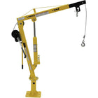 Vestil Winch Operated Truck Jib Crane, 500 Lbs. (0.25 Tons), Steel Chain, 51" (WTJ-2)-Capacity: 500 lbs. (0.25 tons)
