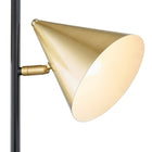 Union & Scale MidMod LED Table Lamp - Brass-Brass metal shade