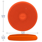 Bouncyband Big Wiggle Seat Sensory Cushion, Orange-A great fit for a seating while being large enough to grow as the child does