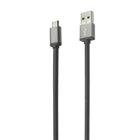 LOGiiX LGX-11929 Piston Connect microUSB XL 3M, Graphite Grey-Don't be limited by a short cable. Use Piston Connect XL microUSB. Sit back while you play, read comfortably or power the back seat of the car.