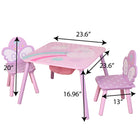Danawares Unicorn Square Table with 2 Chairs & Storage Bag - Pink-9